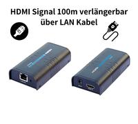 Bolwins A10D HDMI Extender 100m Over Cat 5/6 Ethernet AV Adapter 1:1 Set