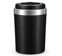 Bolwins D09C Auto Cup Holder Ashtray With Lid, LED Lighting