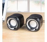 Bolwins F88C Mini Portable Stereo Speaker 6W With 3.5mm Jack USB Power Compact
