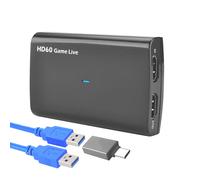 Bolwins I13D USB 3.0 4K HDMI Game Capture Card, Video Capture for Live Streaming