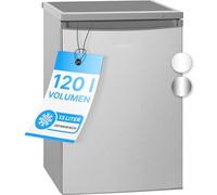 Bomann KS 2184 combi-fridge Freestanding 120 L E Stainless steel