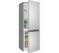 Bomann Stainless Steel Fridge-Freezer, 165 L, Freestanding, KG 320.2