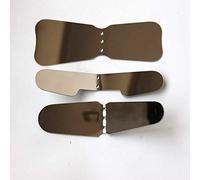 Bomaoer Dental Intraoral orthodontic Stainless Steel Photographic Mirror Reflector (3pcs/pack)