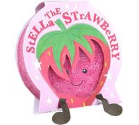 Bomb Cosmetic Buddy Buffer Handmade Soap-Soaked Sponge Enriched with Pure Essential Oils | Moisturising, Nourishing & Long-Lasting Soap Sponge (Stella The Strawberry)