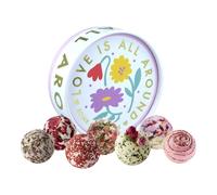 Bomb Cosmetics Bath Melt Gift Set Love Is All Around In White White