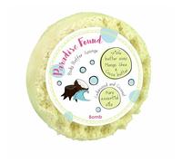Bomb Cosmetics Body Buffer Soap Infused Sponge 2 in 1 Cleanse Exfoliate Moisturising Triple Butter Soap Sponge with Soap Inside Paradise Found