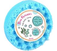 Bomb Cosmetics Body Buffer Soap Shower Sponge New Horizons In Blue Blue