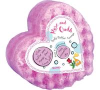 Bomb Cosmetics Women's Body Buffer Soap Shower Sponge Rose & Oudh in Pink Bomb Cosmetics Pink