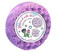Bomb Cosmetics Body Buffer Soap Shower Sponge Showered With Love In Purple Purple One Size