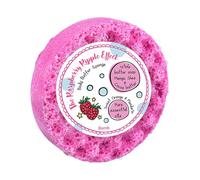 Bomb Cosmetics Body Buffer Soap Shower Sponge The Raspberry Ripple Effect In Pink Pink