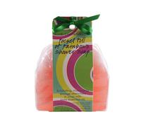 Bomb Cosmetics Body Buffer Soap Sponge Pocket Full Of Rainbows 1Pc In Pink Pink