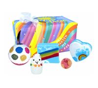 Bomb Cosmetics Christmas Bath Soap Gift Packs | The Great British + Pop Up Card