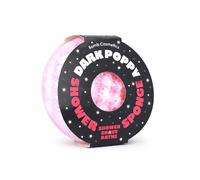 Bomb Cosmetics Exfoliating Soap Filled Body Buffer Sponge Dark Poppy In Pink