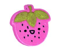 Bomb Cosmetics Fizzy Rascals! - Handmade Bath Bomb Collection | 7 Fun Character Designs with Bold Fragrances & Pure Essential Oils | Cruelty-Free (Sammy The Strawberry)