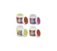 Bomb Cosmetics Flavoured Lip Scrub for Kids Hydrating Lip Care Long Lasting Exfoliating Lipstick for Girls Party Bag Favour 4 pc