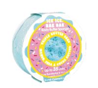 Bomb Cosmetics Ice Ice Bae Bae Body Buffer Soap Sponge