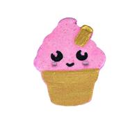Bomb Cosmetics Isla the Ice Cream Fizzy Rascal Bath Bomb Blaster in Pink