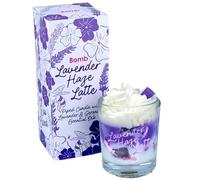 Bomb Cosmetics Lavender Haze Latte Piped Candle