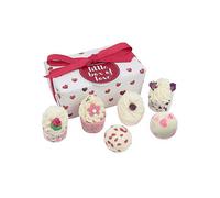 Bomb Cosmetics Little Box of Love Mini Creamer Gift Set Rose