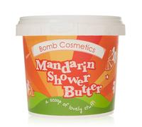 Bomb Cosmetics Mandarin Cleansing Shower Butter 320G In Orange Orange One Size