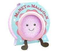 Bomb Cosmetics Monet The Macaroon Buddy Buffer Mini Soap Sponge 100G In Pink Pink