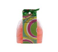 Bomb Cosmetics Pocket Full of Rainbows Soap Sponge - Exfoliating Scented Body Wash with Kukui Nut Oil & Lavender, Red Fruits & Vanilla (PPOCFUL06)