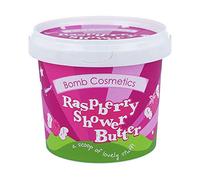 Bomb Cosmetics Raspberry Blower Cleansing Shower Butter 320g (Packaging Varies)