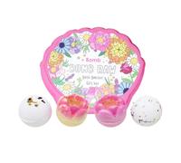 Bomb Cosmetics Women's Bath Bomb Raw Shell Gift Set in Pink