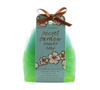 Bomb Cosmetics Secret Garden Soap Sponge Exfoliating Scented Body Wash