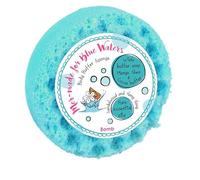 Bomb Cosmetics Body Buffer Soap Shower Sponge Mer-Made For Blue Waters Blue One Size