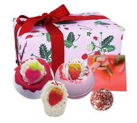 Bomb Cosmetics Strawberry Feels Forever Bath Bomb Gift Set