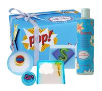 Bomb Cosmetics Superhero's Saviour Handmade Wrapped Bath & Body Gift Pack, Contains 5-Pieces, 500 g
