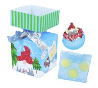Bomb Cosmetics Take Me Gnome Christmas Mini Cracker Bath & Body Gift Pack In Blue Blue 100g