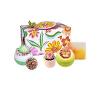 Bomb Cosmetics Women's Bloom Gift Set - Bath Bombs & Body Soap Bomb Cosmetics Multicolor