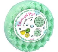 Bomb Cosmetics Women's Body Buffer Soap Shower Sponge Citrus Got Real in Green Bomb Cosmetics Green