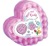 Bomb Cosmetics Women's Body Buffer Soap Shower Sponge Rose & Oudh in Pink Bomb Cosmetics Pink