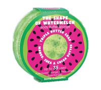 Bomb Cosmetics Women's Body Buffer Soap Shower Sponge The Shape of Watermelon in Green