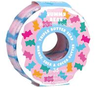 Bomb Cosmetics Women's Body Buffer Soap Shower Sponge Yummy Bear in Pink Bomb Cosmetics Pink