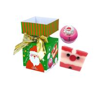 Bomb Cosmetics Women's Jingle Bell Rock Christmas Mini Cracker Bath & Body Gift Pack in Green | Size: 100g