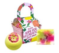 Bomb Cosmetics Women's Ripe for Relaxation Punnet Bath & Body Gift Pack in Pink