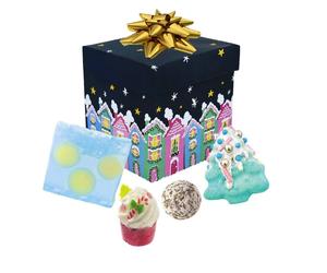 Bomb Cosmetics Women's Starry Night With Bow Christmas Bath & Body Gift Set