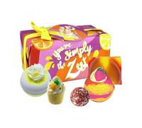 Bomb Cosmetics You're My Main Squeeze Bath Bomb & Body Gift Set In Pink Pink One Size