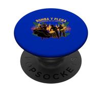 Bomba Y Plena Corazón De La Cultura Music Dance PopSockets Adhesive PopGrip