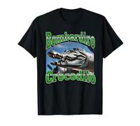 Bombadiro Crocodilo Funny Italian Brainrot Meme Graphic T-Shirt