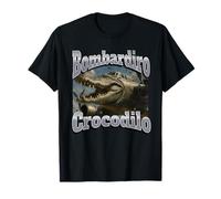 Bombadiro Crocodilo Funny Italian Brainrot Meme Graphic T-Shirt