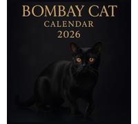 Bombay cat Calendar 2026: A 12-Month Celebration of the Elegant and Mysterious Bombay Cat