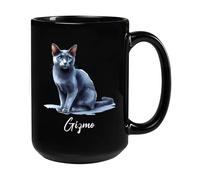 Bombay Cat Drinking Cup Unique Travel Mug Durable Tea Cup Fun Gifts Foe Valentine's Day Mom Anniversary Celebration 330Ml