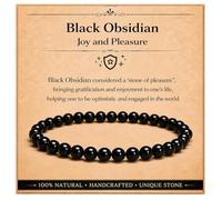 BOMBAY CRYSTALS EXPORT Natural Gemstone Crystal Beaded Bracelet, Multiple Stone Types & Sizes, 4 mm
