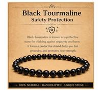 BOMBAY CRYSTALS EXPORT Natural Gemstone Crystal Beaded Bracelet, Multiple Stone Types & Sizes, 4 mm