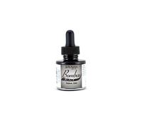 Bombay India Ink, 1.0 oz, Black (7BY) - Highly Pigmented, Lightfast, Permanent, Waterproof - for Brush, Drawing Pen or Airbrushes